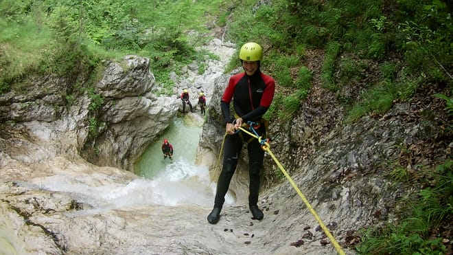 CANYONING IN THE TRIGLAV NATIONAL PARK photo 2