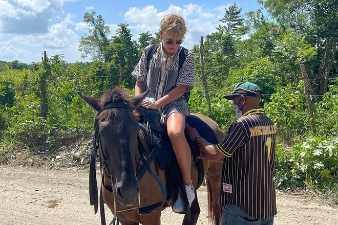 Horseback riding tour buy the beach or countryside port silver photo 6