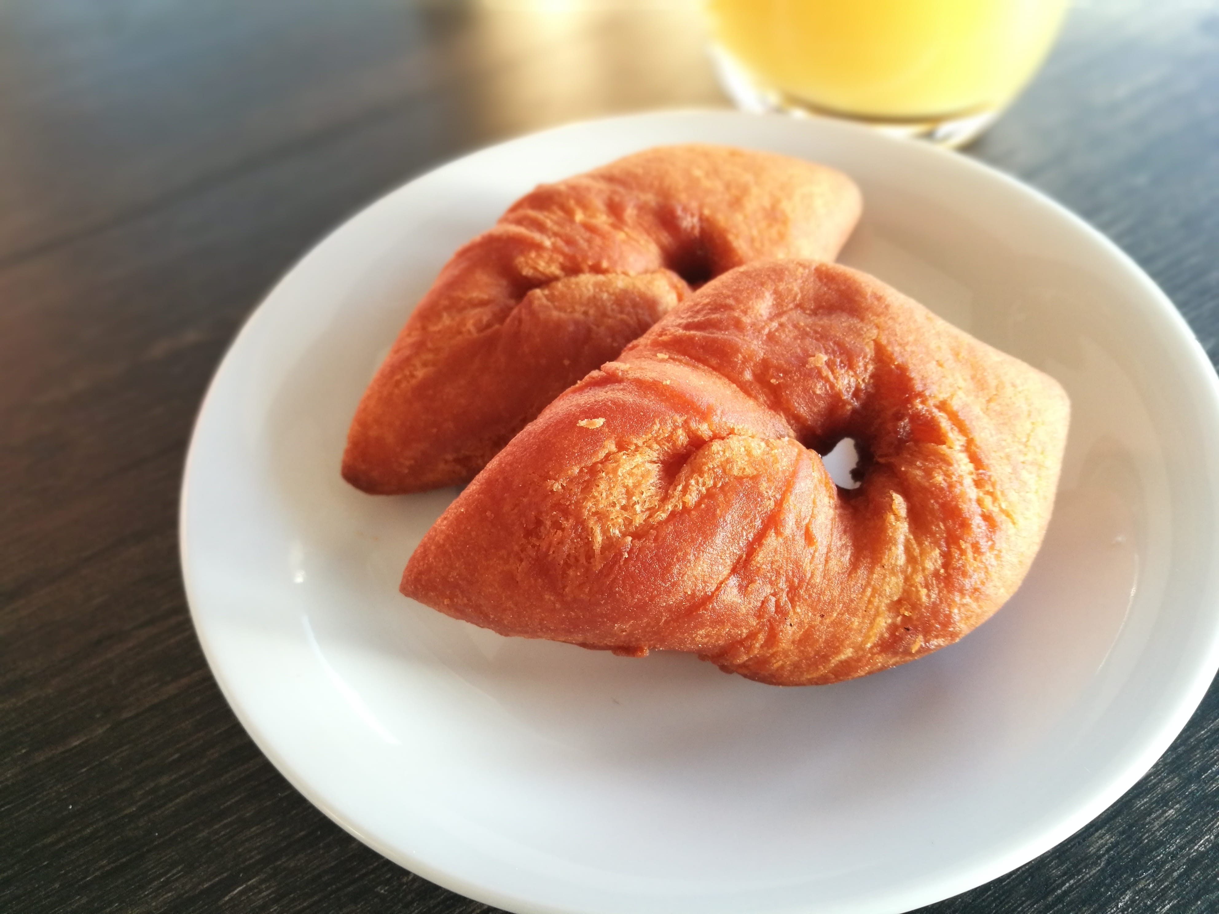 A picture of Kleinur, a typical Icelandic pastry.