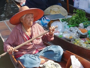 Tha Kha Floating Market Full-Day Tour from Bangkok