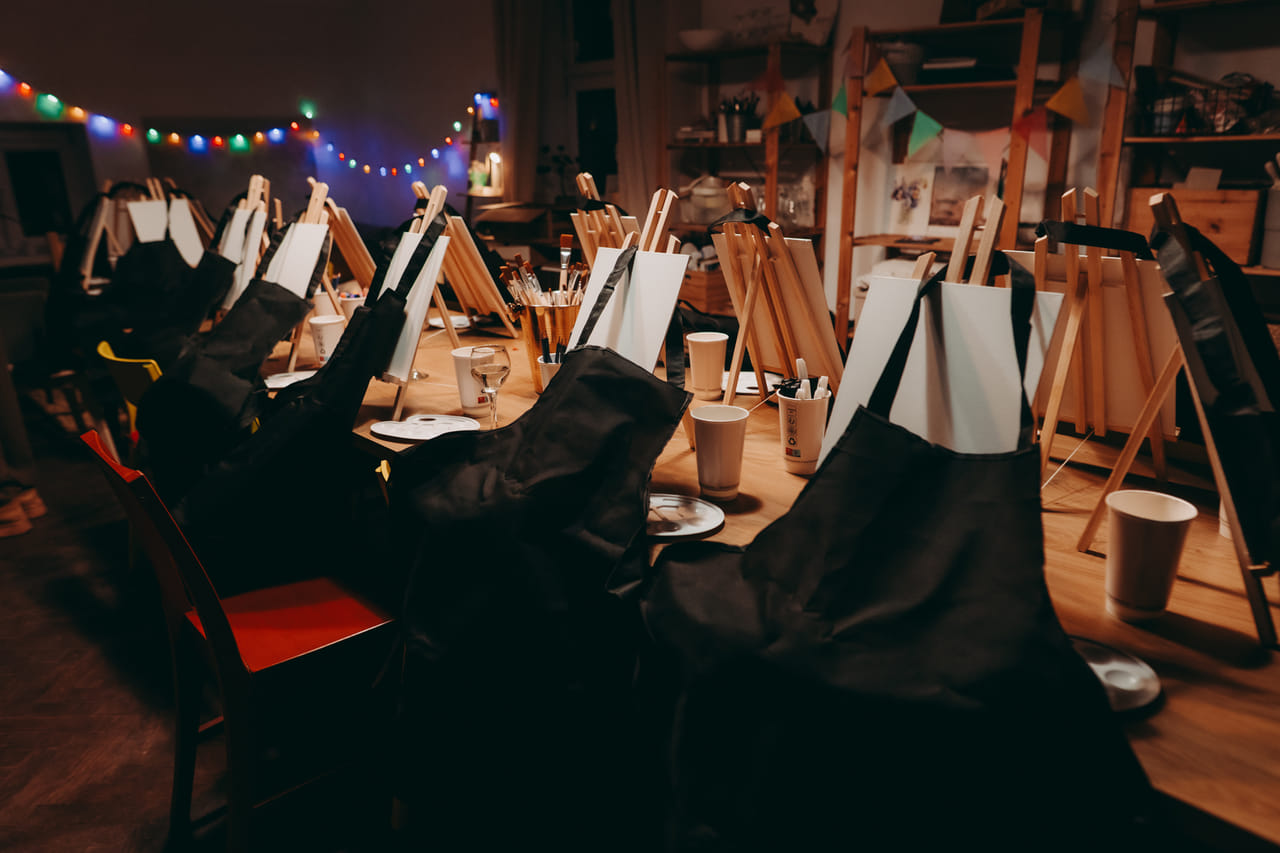 Barcelona Sip & Paint Experience with Sangria Refill 7