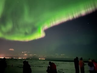 Iceland Reykjavik Northern Lights Bus Tour guided in Chinese冰岛雷市中文极光团, photo 7