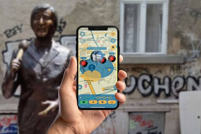 Downtown Belgrade Smartphone App Self Guided GPS Tour
