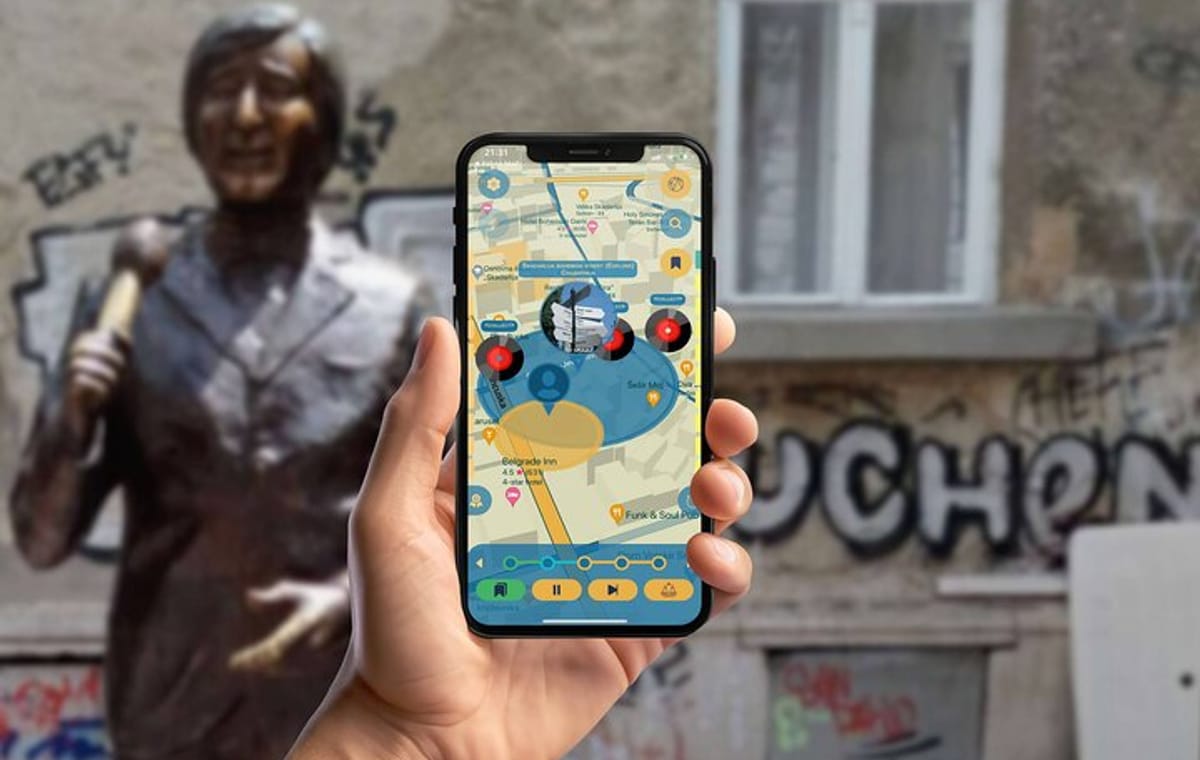 Downtown Belgrade Smartphone App Self Guided GPS Tour