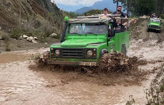 Antalya Jeep Safari to Taurus Mountains with Riverside Lunch