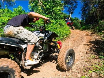 Thrilling ATV ride Roatan Jungles