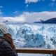 Enjoy the huge glacier