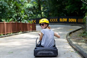 Skyline Luge Adventure at Sentosa Island, Singapore