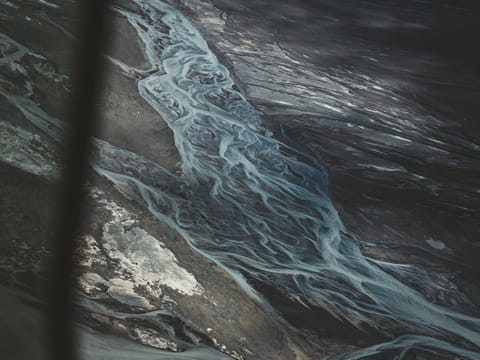 60 minute photo flight - Riverbeds & Glaciers, photo 2