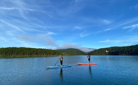 Kayaking and Stand-Up Paddleboarding in Dalat, Vietnam