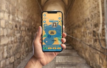 Walking Tour of Jerusalem's Siege of 70AD with GPS App