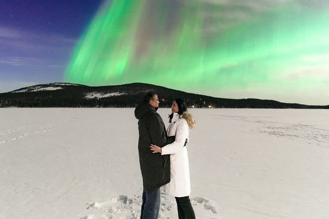 Rovaniemi: Northern Lights Group Tour - Guaranteed View 