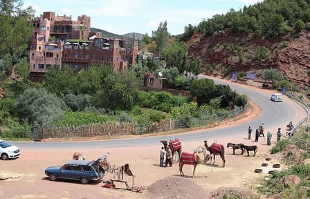 Day trip to Atlas Mountains Ourika Valley and Berber Villages