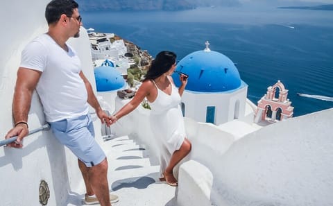 Private 3-Hour Tour of Fira and Firostefani, Santorini