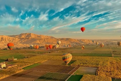 Hot Air Balloon Riding in Luxor with Hotel Pickup & Drop-off