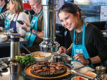 The ultimate Korean BBQ experience! Cheers to great memories and full bellies in Seou