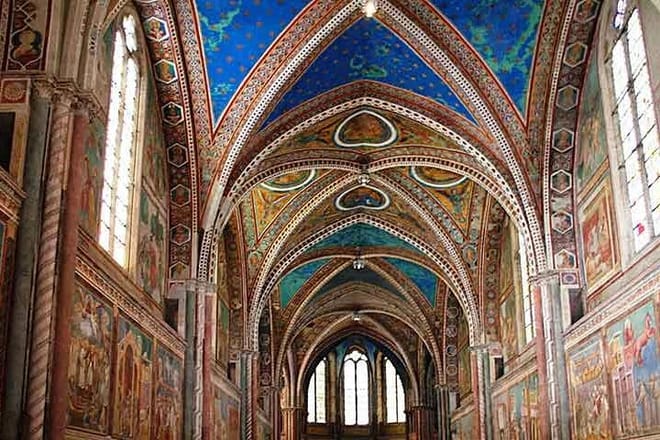 Giotto on the superior Basilica