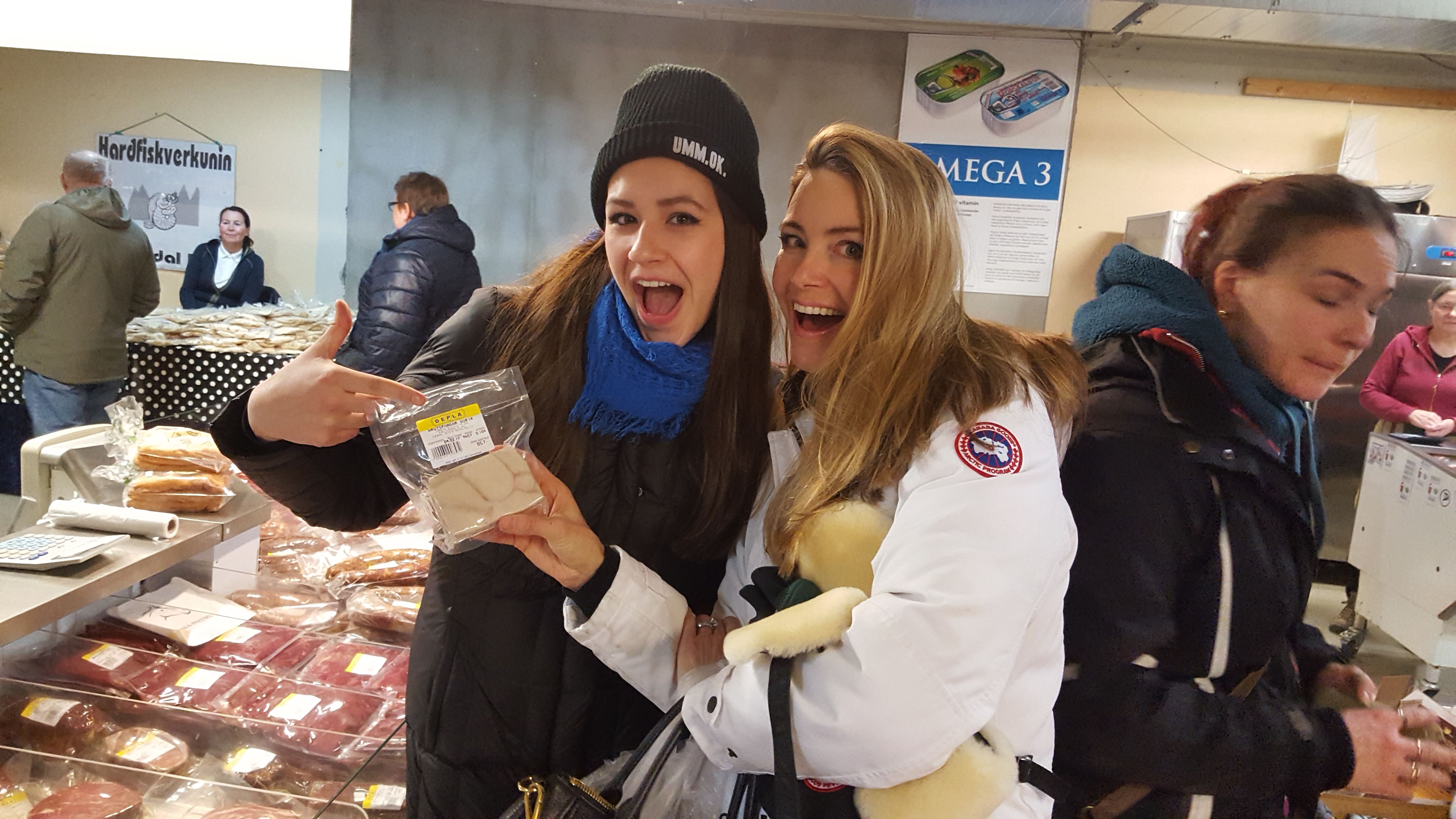 Travelers visiting the Reykjavik Flea Market