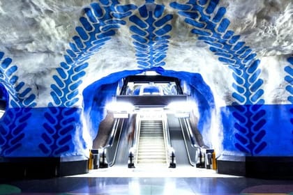 Stockholm Subway Art and Photo Tour World’s longest gallery