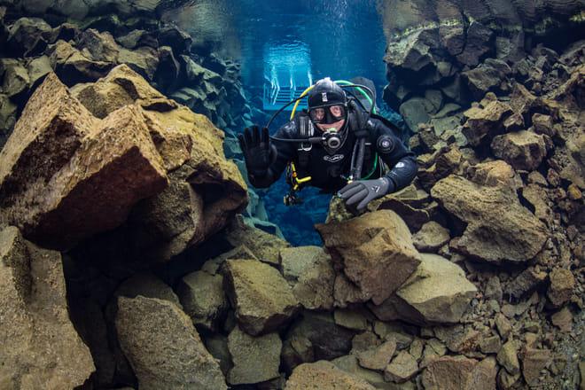 2 Day - PADI Dry Suit course and Silfra dive tour