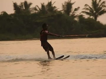 Water Skiing Adventure in Mirissa, Sri Lanka