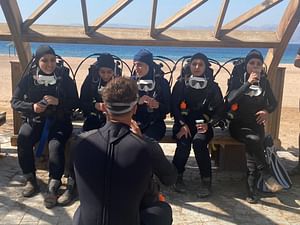 Scuba diving in Red sea Aqaba