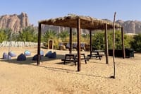 Camping in Pangaea's AlUla Center 2