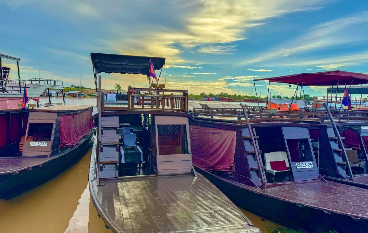 Scenic Boat Journey from Siem Reap to Battambang