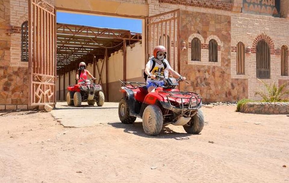 ATV and Camel Safari with BBQ Dinner in Hurghada