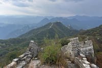 Private Great Wall Hiking tour from Jiankou to Mutianyu section. 1