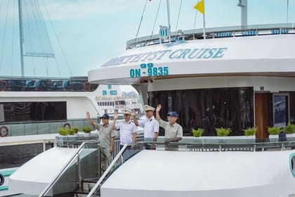 AMETHYST DAY CRUISE The Most Luxury Day Tour Explore Halong Bay