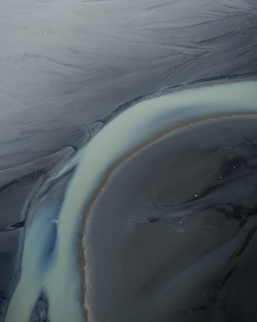 patterns of the river deltas