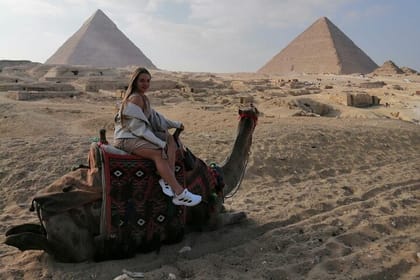 Camel Ride and Quad Bike Tour at Giza Pyramids with Dinner Cruise