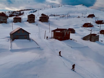 Weekend Kackars Snowmobile Backcountry Snowboarding & Freeride Skiing Tour