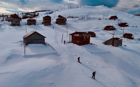 Weekend Kackars Snowmobile Backcountry Snowboarding & Freeride Skiing Tour