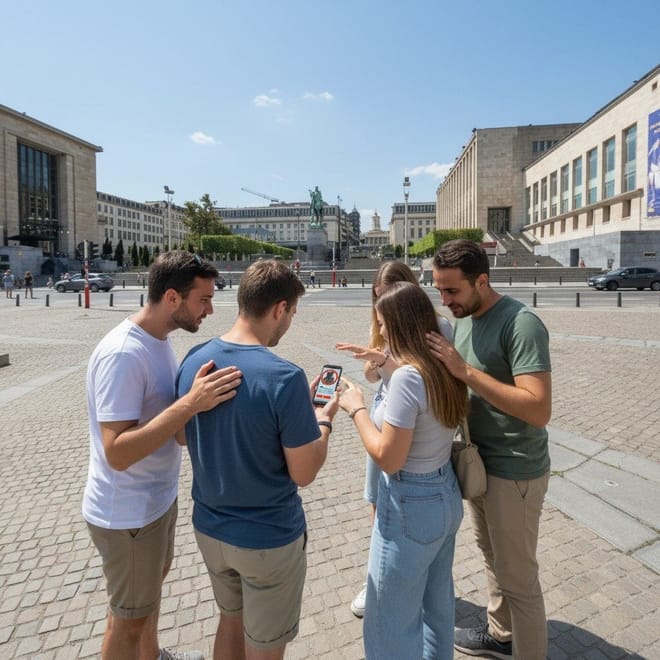Secrets of Brussels Self-Guided Exploration Game Tour 5