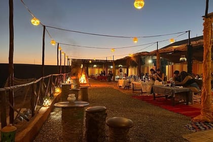 Explore Agafay Desert: Buggy & Camel Rides with Dinner Show