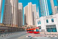 "The Big Bus offers an elevated perspective of Dubai, making it an ideal choice for sightseeing and creating lasting memories."