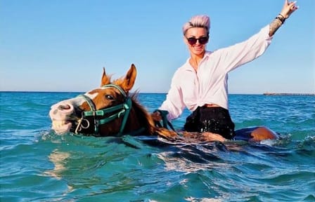 Horseback Riding and Swimming with Horses in Hurghada