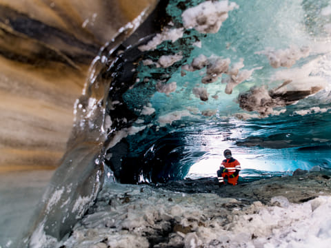 Glacier Snowmobiling & Ice Cave from Reykjavík