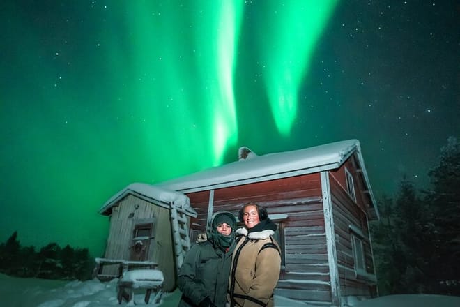 Rovaniemi: Northern Lights Group Tour - Guaranteed View 
