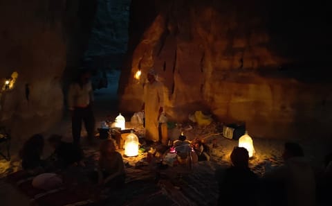 Overnight Camping and Canyon Exploration in Nuweiba, Egypt