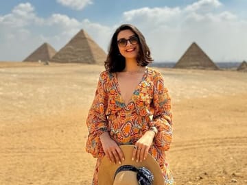 Private Guided Tour of Giza Pyramids and Sphinx with Lunch