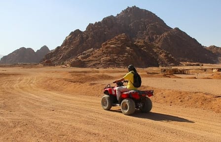 ATV Quad Bike and Camel Ride Tour in Hurghada Desert