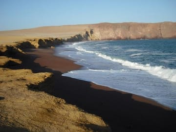 Playa Roja at Paracas National Reserve