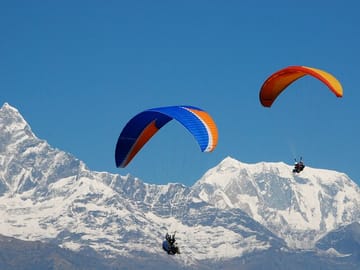 Paragliding in Pokhara