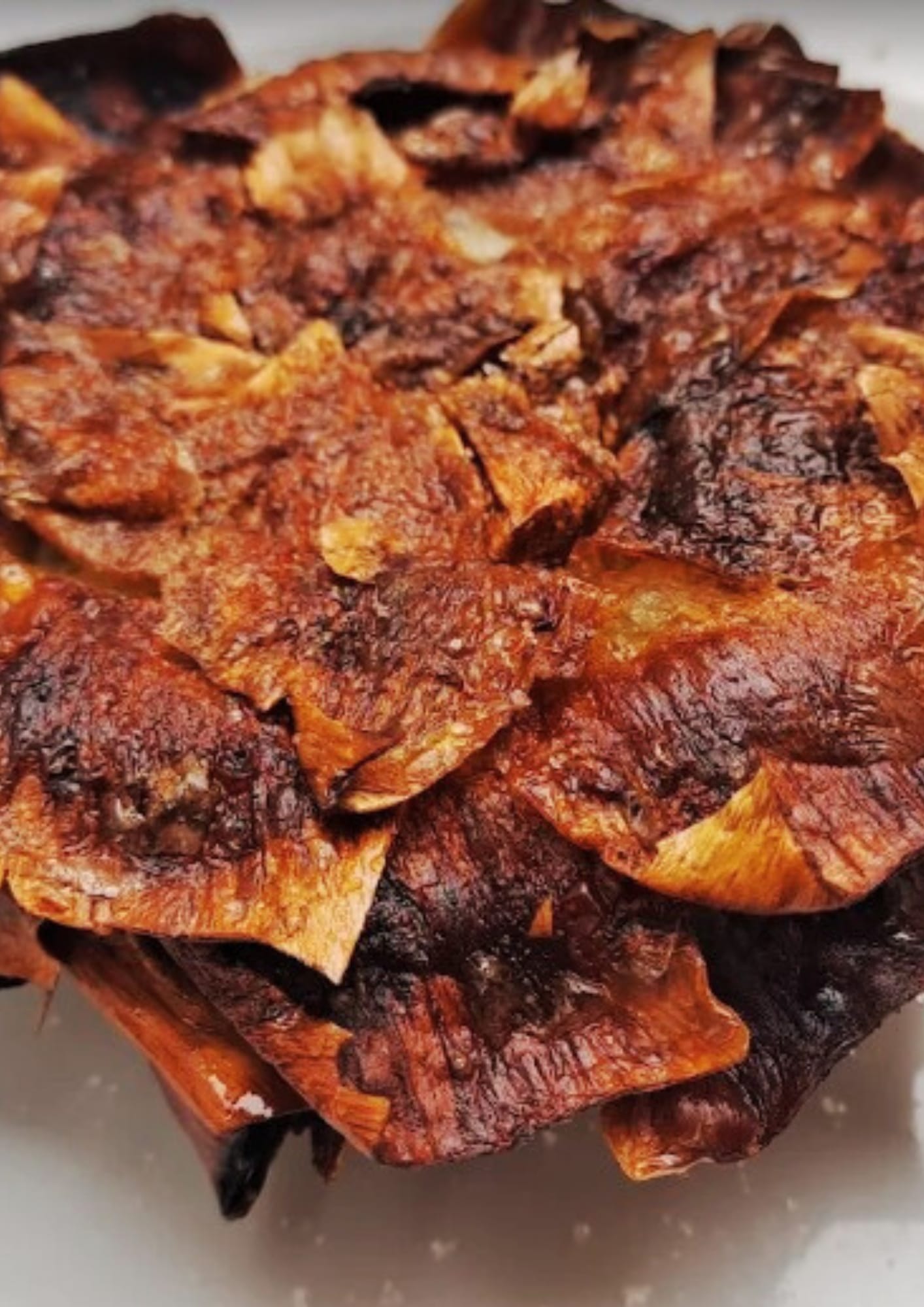 Golden, crispy layers of a Roman-Jewish fried artichoke — iconic, fragrant, and full of centuries-old flavor.