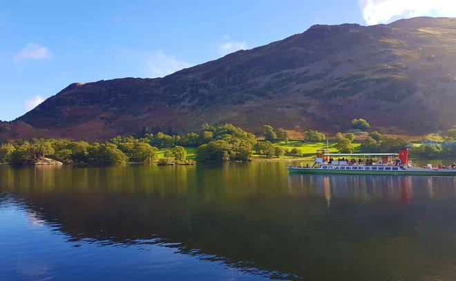 Boat trip on Ullswater