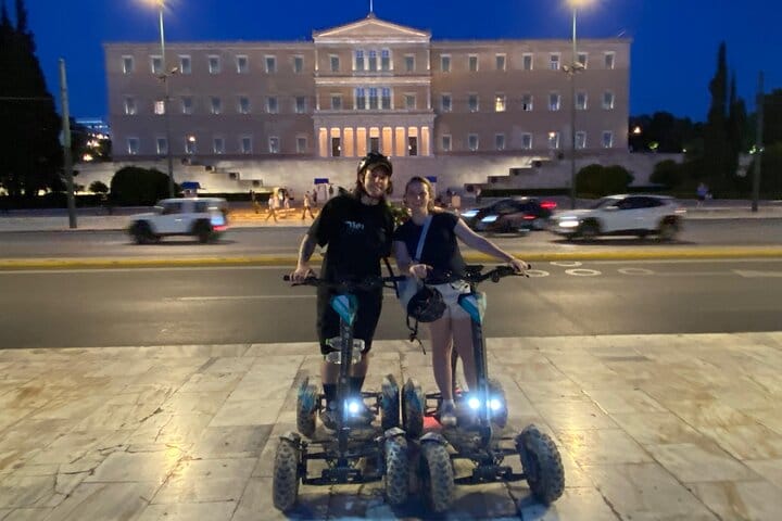 Athens by Night Electric ATV Scooter Tour