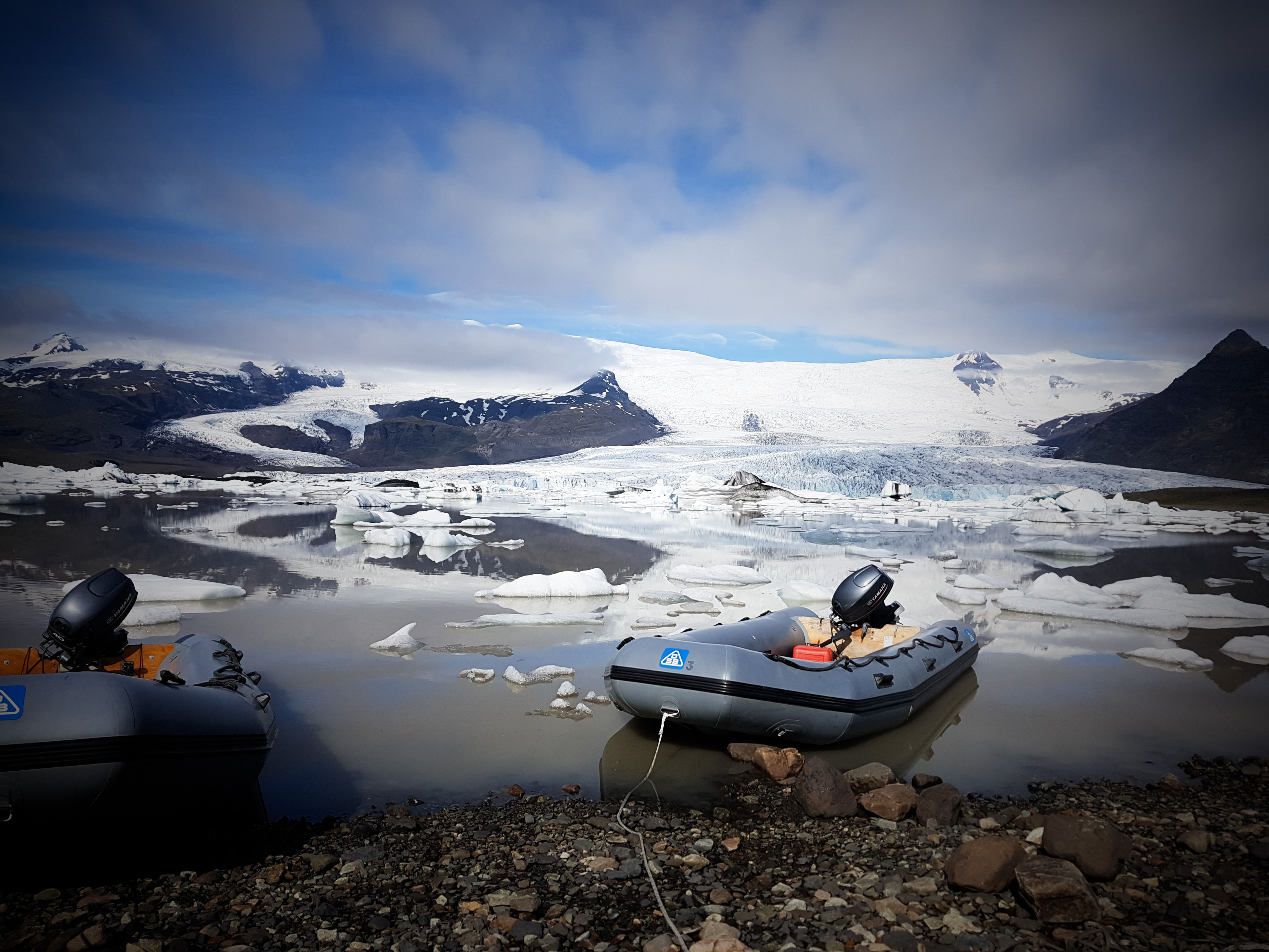 Iceberg Boat Tours ready for an adventure